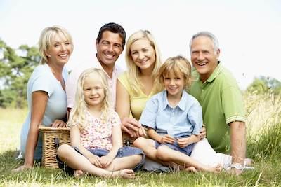 a picture of a happy family in Mesquite TX